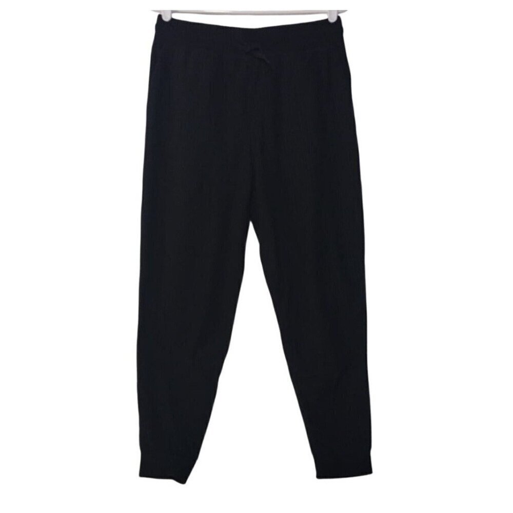 Wander By Hottotties Womens Textured Black Joggers Size S, NWT